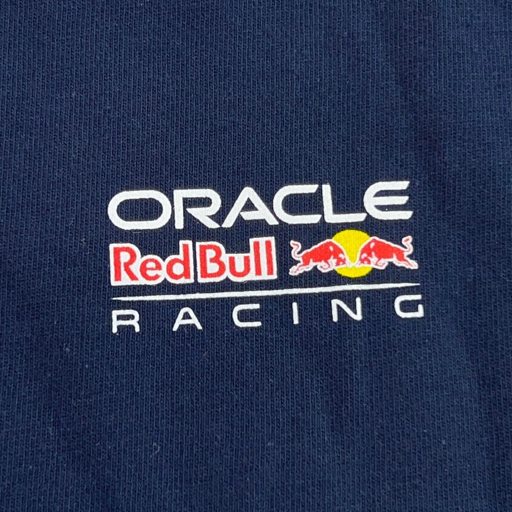Oracle Red Bull Racing Mens XL Navy Ford Racing Graphic Crewneck Sweatshirt - Picture 3 of 12